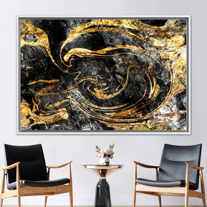 Abstract Printed, Fashion Wall Decor, Wall Decor,  Marble Wall Decor,  Printed, Marble Printed,, 12" H x 16" W x 0.78" D