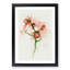 Pink Orchid Flower Abstract - Framed Print-55769666-55769672