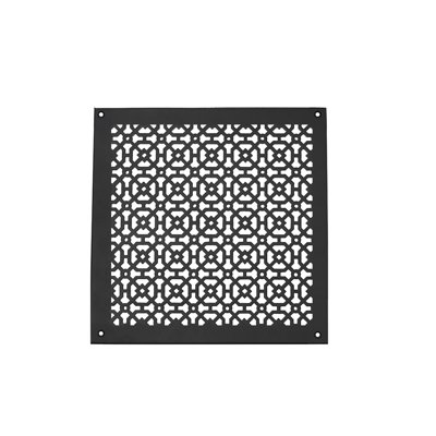 Ouverture de conduit 13 po x 13 po AIR RETOUR | Couvercle de conduit lourd en aluminium coulé (15 po x 15 po au total) | Thermolaqué