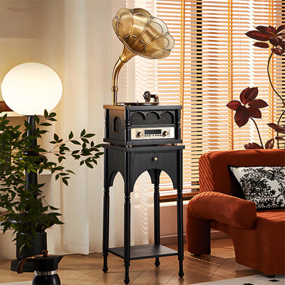 Retro Decorative Media Players with Bluetooth connectivity