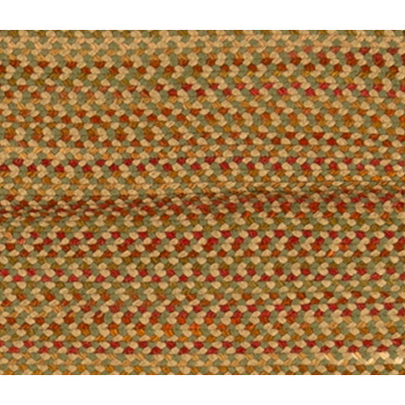 Hand Knotted Wool Area Rug in Green