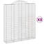 240 cm H x 400 cm W Iron Fencing Kits Fencing-498140520