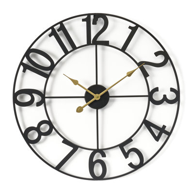 Large 16" wall clock