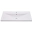 Belfry Bathroom Albrecht 910mm L x 395mm W Ceramic Rectangular Sink with Overflow-101177042-101176897