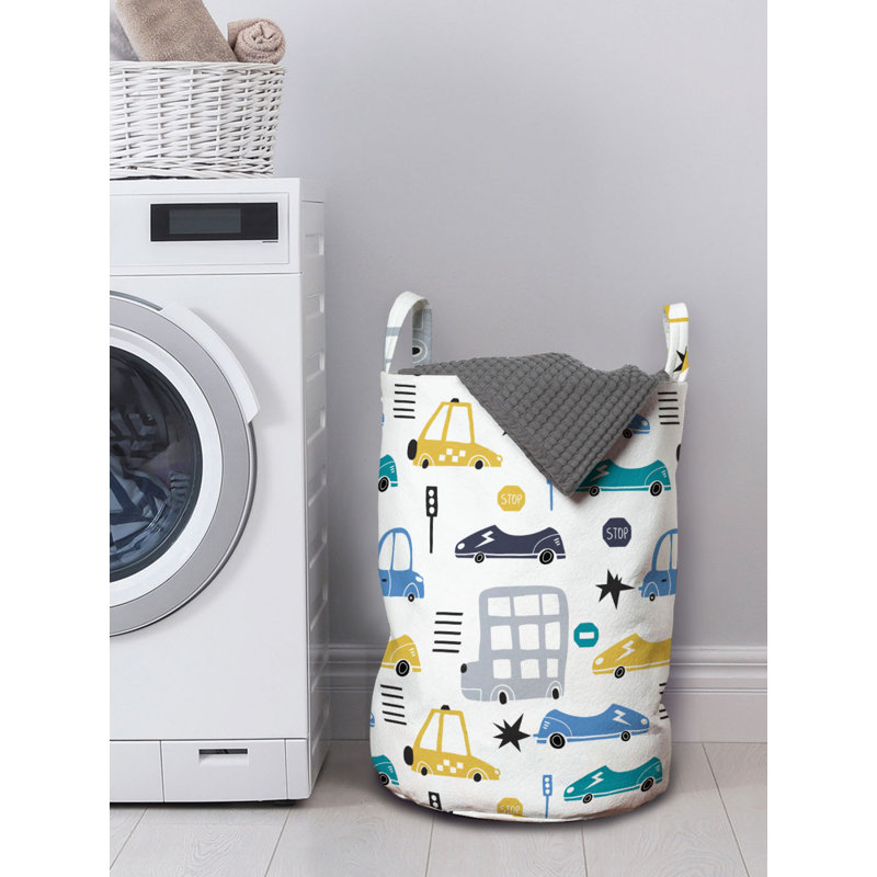 Fabric Laundry Bag with Handles