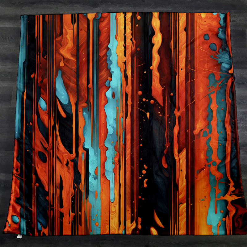 Throw Blanket, 51" W x 60" L