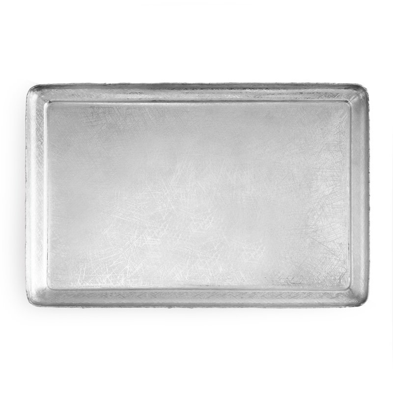 Butterfly Ginkgo Footed Tray, 6.75" H x 18" W x 12" D