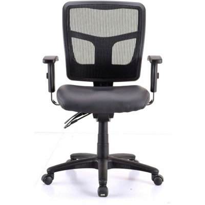 Executive Antimicrobial Mid-Back Chair
