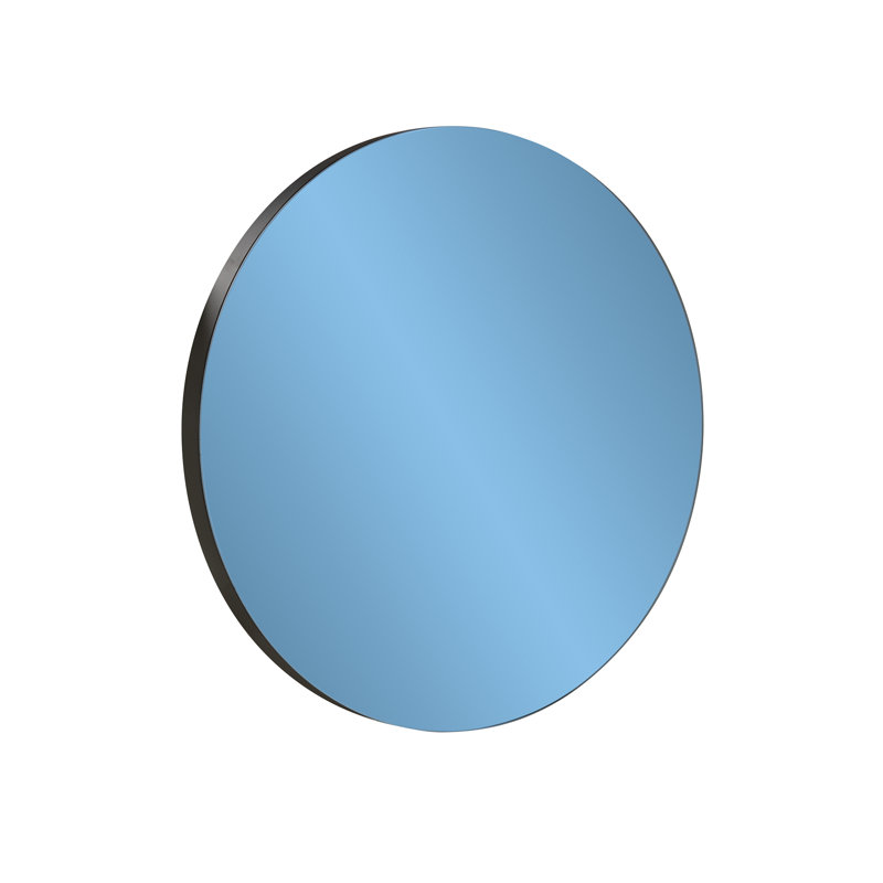 Bleu saphir rond petit, 20 po x 20 po, Bleu