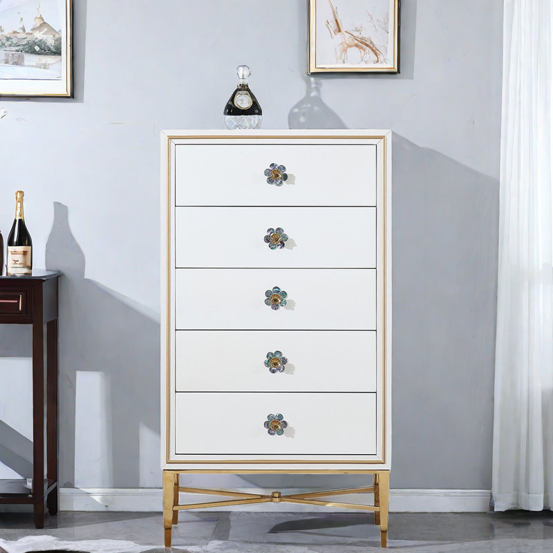 Armoire de rangement Simple Living, Blanc
