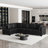Faux Leather L-Shaped Modular Sectional Sofa-75756250-75756248