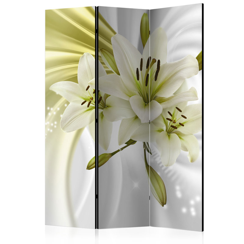 172cm H Solid Wood Folding Room Divider, 3