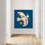 Happychristmasno28 Modern Peaceful Abstract Bird Nature Winter Wall Art Print 1 Piece Wrapped Canvas Wall Art-608001300