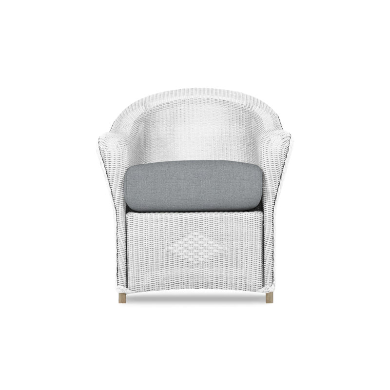 Reflections Outdoor Dining Armchair, Bark, Demo Stone
