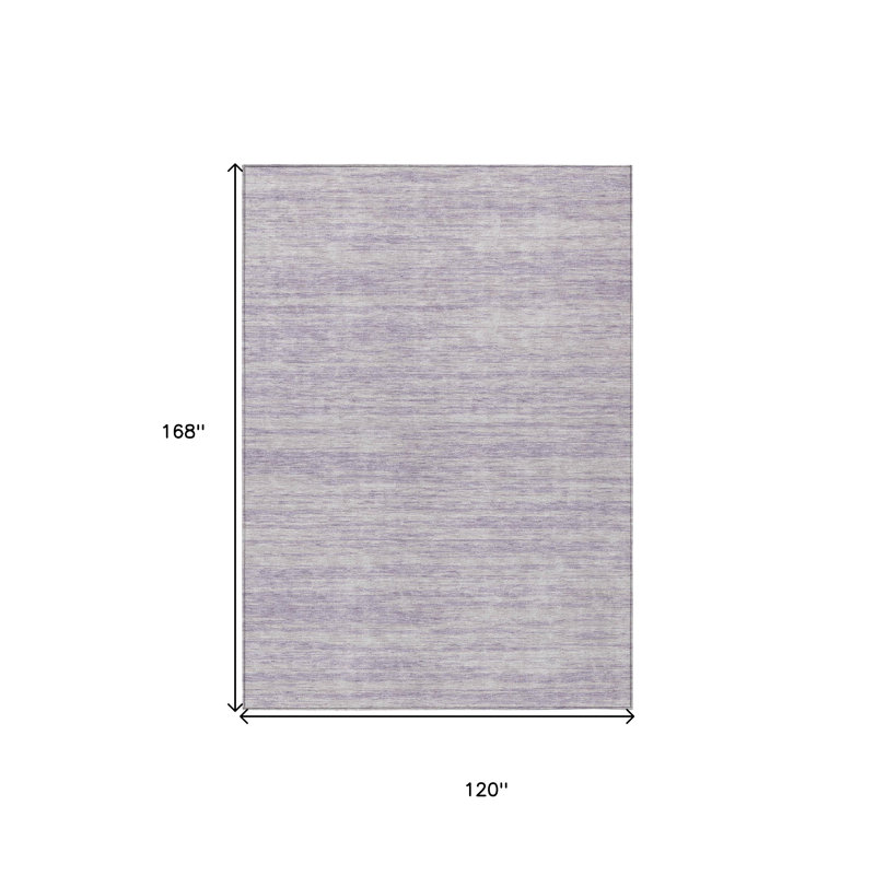 Tapis extérieur lavable et lilas 10 'X 14'