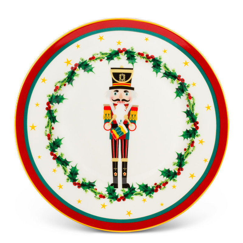 Set Of 2 Nutcracker Plate