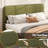 Modern Floating Bed Frame With 8 Dynamic Led Effects, Full Size, Pu Leather Upholstery, Effortless Setup-1771111663-1771111657
