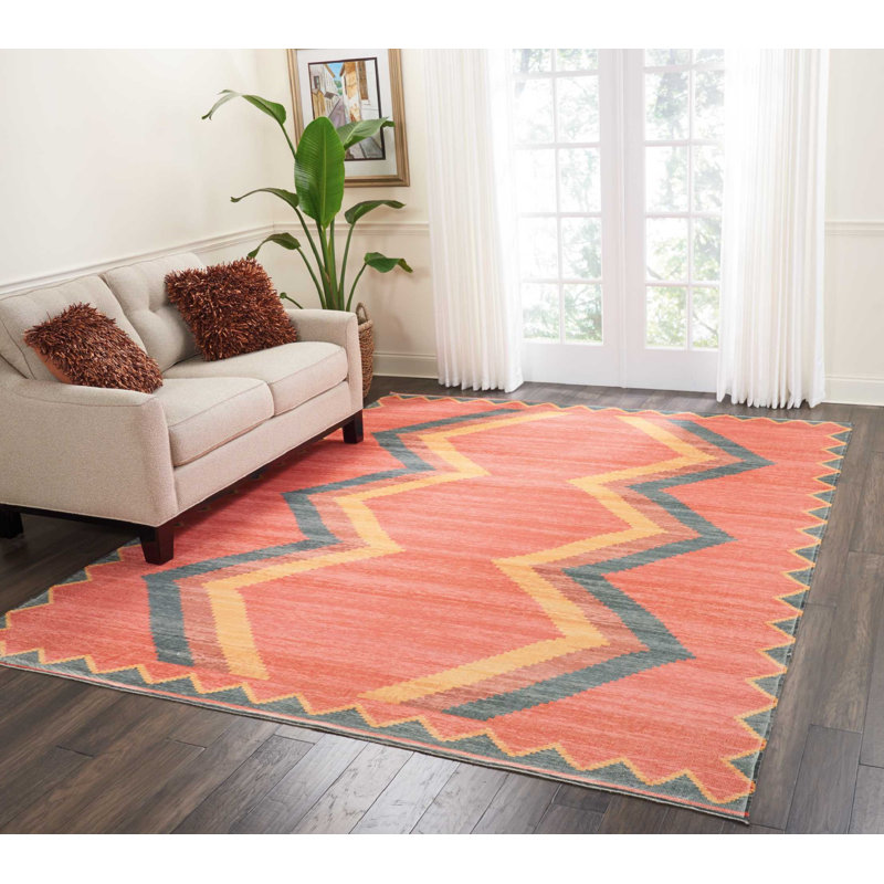 Alifa Chevron Indoor Rug, Rectangle 5' x 7'