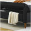 62" Bedroom Tufted Button Storage Bench, Modern Fabric Upholstered Ottoman, Window Bench, Rolled Arm Design for Bedroom, Living Room, Foyer -128143576