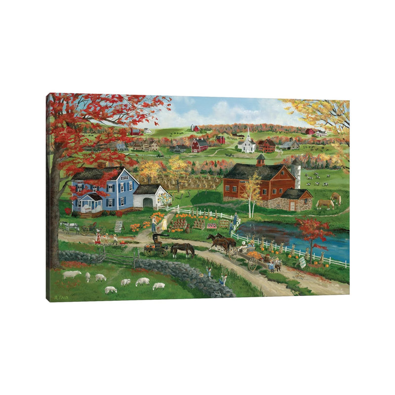 Fall Sale by Bob Fair - Wrapped Canvas Gallery-Wrapped Canvas Giclée, 20.32 cm H x 30.48 cm W
