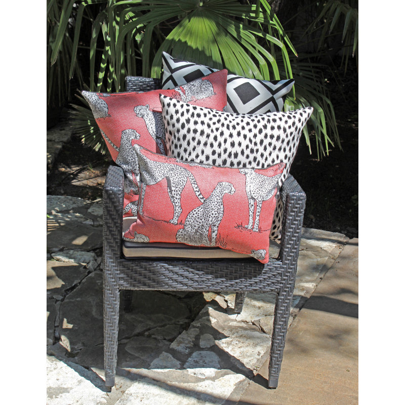 Pebble Beach Square Pillow Cover & Insert, Classic