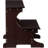 2 - Step Wood Step Stool-1269649492