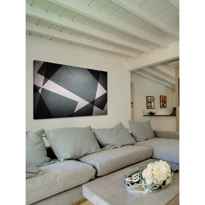 « mouvement », reproduction d’art sur toile tendue, H 20 po x l 30 po x P 1,5 po