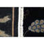 Tapis noir de haute qualité noué à la main