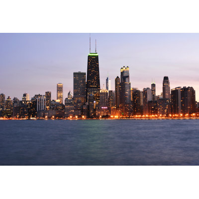 Amareya The Chicago Skyline - Wrapped Canvas Print