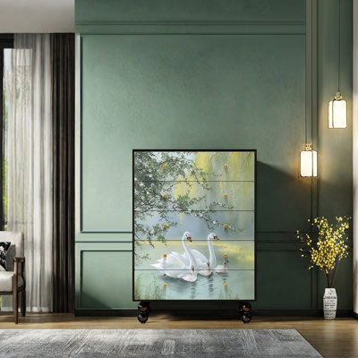 Armoire décorative universelle rétro de style français