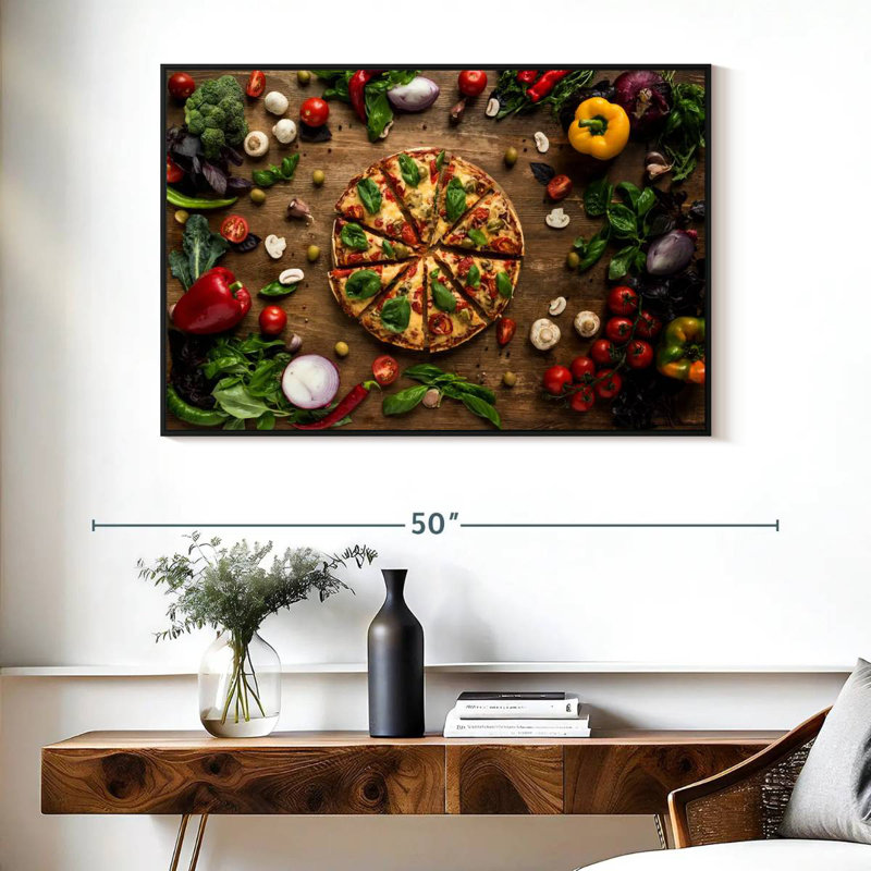Tranches de pizza italienne Yarlin, H 27 po x l 40 po