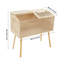 Cage pour hamster, petit animal de compagnie, en bois et acrylique, avec ventilation latérale, idéale pour les poussins de hamster, les canards, les perroquets et les lézards.