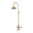 Exposed Thermostatic Shower System 36″ Wall Mounted with 1.75 GPM Lever/Cross Handles-99212163