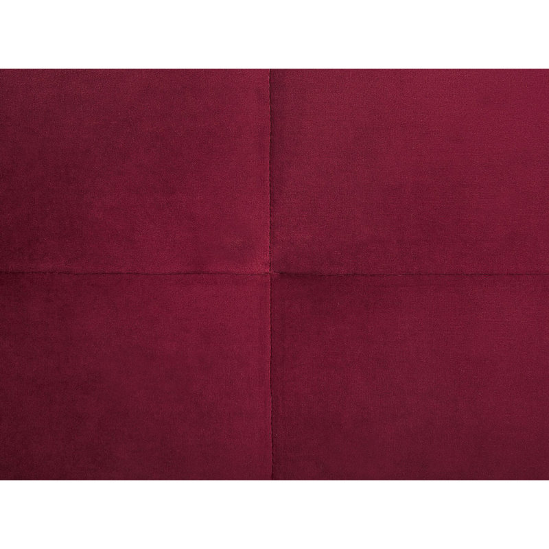 Baer Velvet Sofa, Red