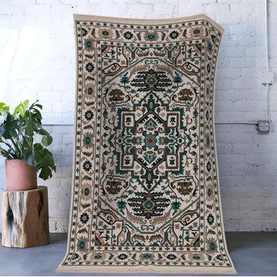 Elex Performance Washable Oriental Indoor / Outdoor Rug