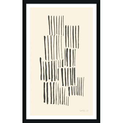 «Matchsticks» par Susan Hable - peinture encadrée