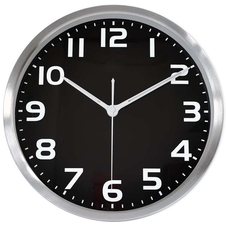 Latitude Run® Baun Metal Wall Clock | Wayfair