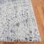 Tapis gris / ivoire en coton et laine touffetés à la main ébène-202373371