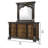 Naddy Wide Dresser, Ornate Carving, Brown Pine Wood-118123953