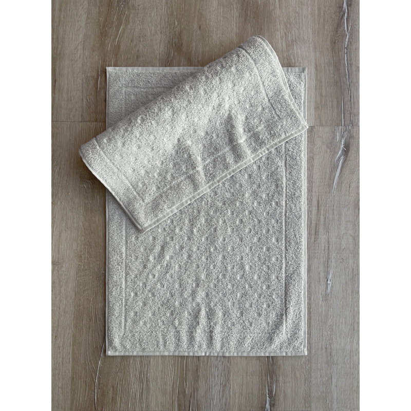 Alon Cotton Twill Non-Slip Bath Mat
