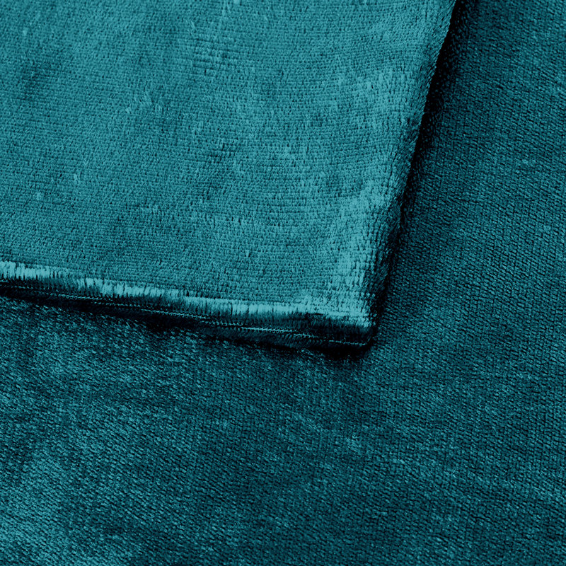 Heavy Crushed Velvet Cushion Cover, Teal