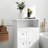 Bathroom standing storage cabinet with 3 drawers and 1 door