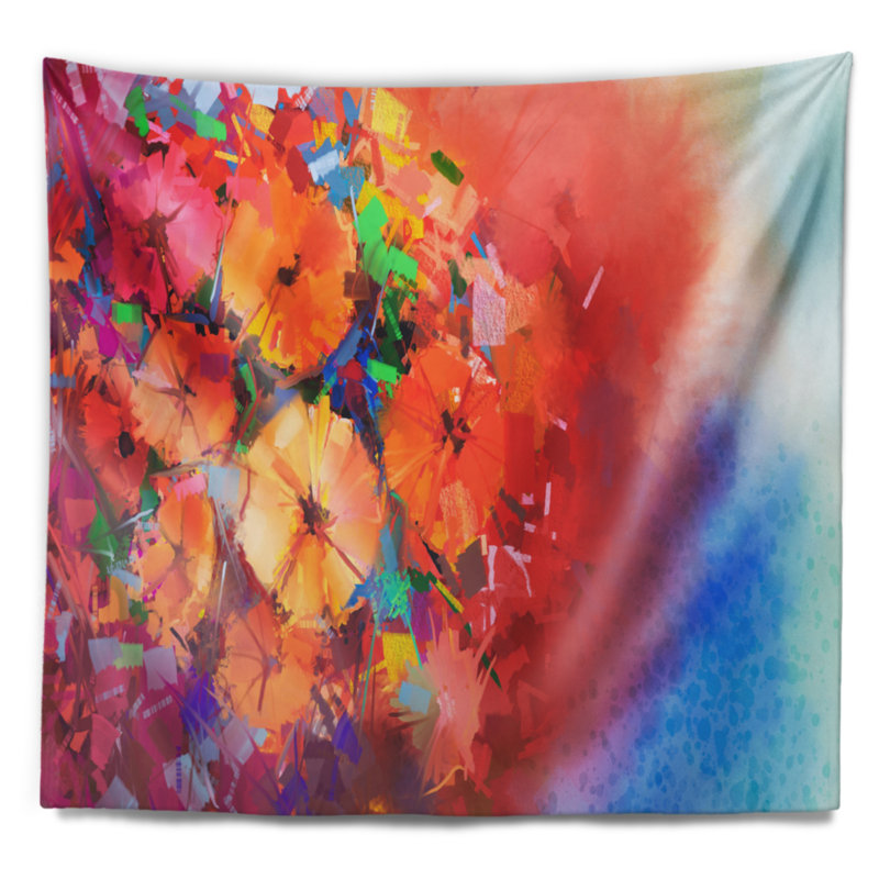 Bouquet de fleurs de gerbera Floral, H 68 po x l 80 po
