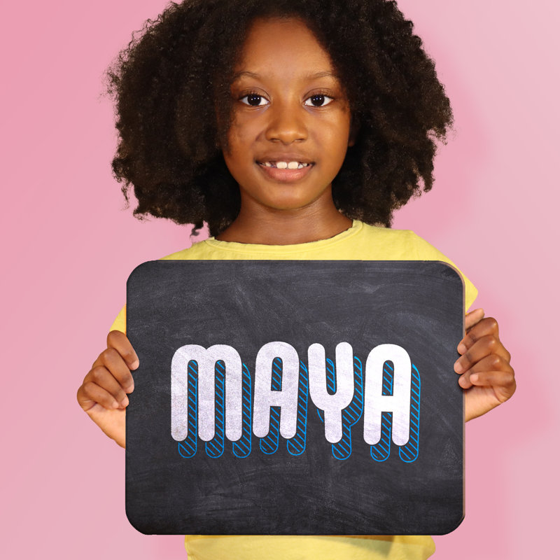Lap Board Slate Mini - Up To 2' Chalkboard, Black