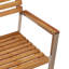 6 - Person Wood Patio Dining Set with Rectangular Table-518461829