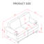 Canapé en tissu Classic Design-1383058194