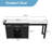 74.8" Kitchen Island With Extendable Dining Table