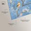 Décoration murale acrylique oiseaux dans les branches II par Art Remedy, prête à être accrochée-807661150