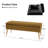 Kajana Transitional Velvet Upholstered Flip Top Storage Bench-882614840
