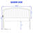 Arch Slats Metal Headboard-680991735-680991728